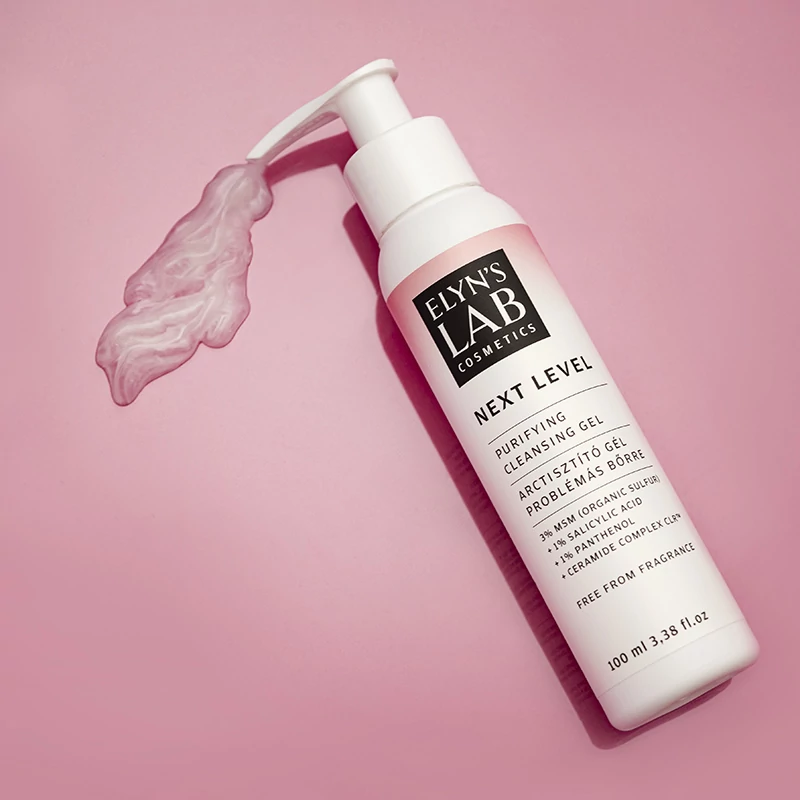 Next Level Anti-Blemish Cleansing Gel with 3% MSM and 1% Salicylic Acid