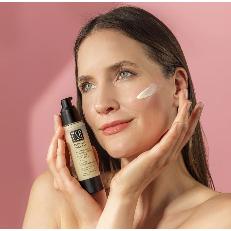 Peptide Cocktail 4% SYN®-AKE smart-aging moisturizing face cream with antioxidants
